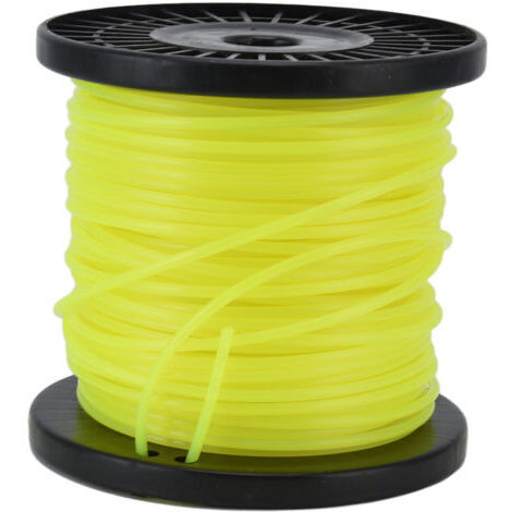 Fils de Débroussailleuse Ronde 3,0 mm pour Tronçonneuse, Bobine Jaune 70 m - (1/5)