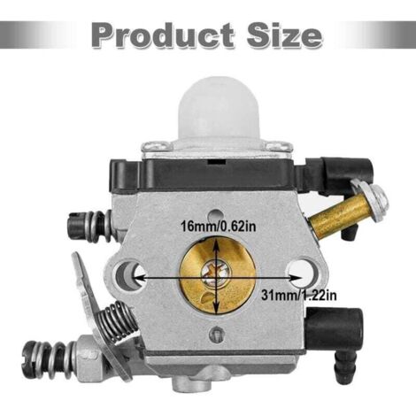 WT-253-1 Carburateur pour Stihl BG72 BG75 HS80 FS80 FS85 BG4227 Souffleuses à Feuilles Remplace WT253 42271200600 (1/3)