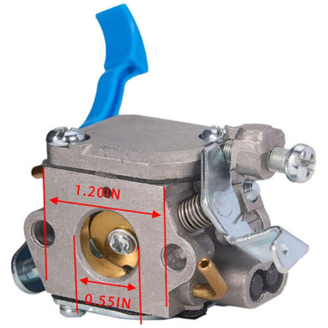 Pour 590460102 Kit de Carburateur pour Accessoires de Souffleur de Feuilles 125B/125BX/125BVX C1Q-W37 Kit de Conduite de Carburant de Filtre à Air de Carburateur (1/3)