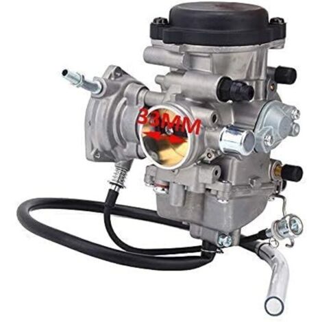 Carburateur - collecteur d'admission pour YFM350, YFM400, YFM450, Bruin, Big Bear, Wolverine, Kodiak, Grizzly - 33 mm (1/3)