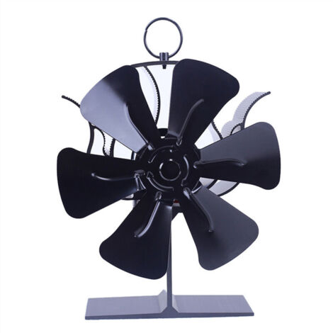 Ventilateur de cheminée, ventilateur thermique à bois, conception silencieuse, adapté à la circulation de la chaleur écologique à la maison -21CM×13CM×16CM (1/4)