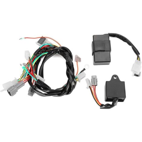 Faisceau de cblage d'allumage Kit de bobine d'unité de commande CDI pour Yamaha PW50 PY50 Dirt Bike (1/5)