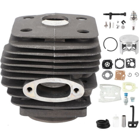 Kit Cylindre & Piston 54mm - Compatible Husqvarna 288XP/181/281/288 - Zinc Alloy - Set de 28 Pièces
