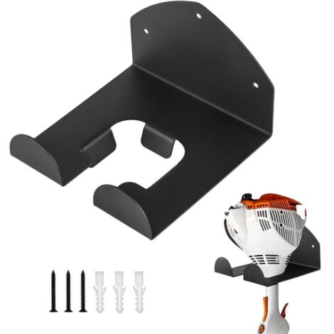 Porte Débroussailleuse Murale,Support Debroussailleuse Mural,Porte Outils Mural,Crochet Garage,Crochet Tuyau Arrosage,Support Outils Jardin pour Balais,Perceuses,Tuyau Arrosage,Velo