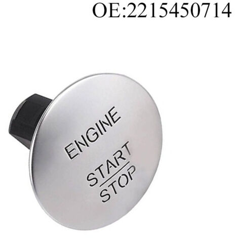 2215450714 Interrupteur de démarrage à un bouton pour voiture, adapté aux Mercedes-Benz ML350 et CL550, commande le démarrage du moteur avec un seul bouton. (1/4)
