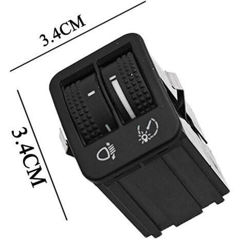 5ND941333A Interrupteur à bouton de régulateur de vitesse pour phares de voiture, compatible avec les modèles Volkswagen Tiguan de 2008 à 2015, commande les phares et les fonctions de régulateur de vi (1/4)
