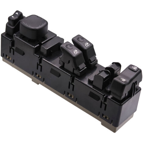 Interrupteur à bouton de lève-vitre de voiture 15883318, compatible avec les Chevrolet Silverado 2003-2007, commande la montée et la descente des vitres électriques, facile à utiliser et très durable. (1/4)