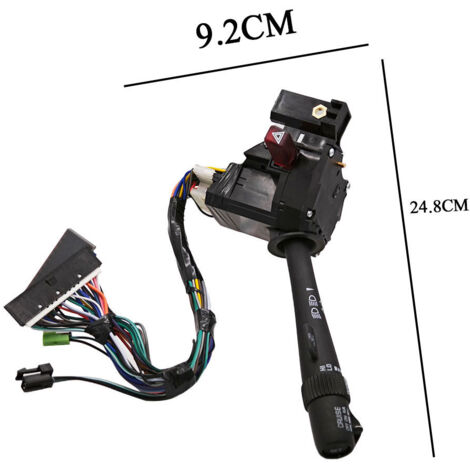 26100839 Commutateur de commande de clignotants, commutateur combiné de phares et d'essuie-glaces, convient aux Cadillacs, commande les fonctions de clignotants, de phares et d'essuie-glaces. (1/4)
