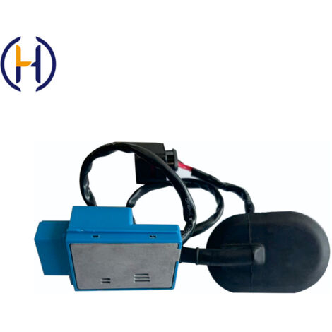 3C0906093C est un long câble destiné aux modules de commande de pompe à carburant des véhicules Volkswagen Golf et Audi, avec un boîtier en aluminium et de couleur bleue. (1/4)