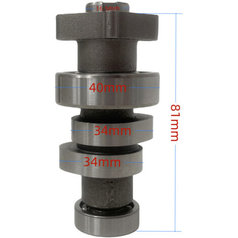 Les arbres à cames pour motos sont compatibles avec les modèles Honda CB190, CB190R, CBF190, 14100-K70-600 et K70. Moulés avec précision, ils offrent un calage de soupapes optimal et sont adaptés à un (1/3)