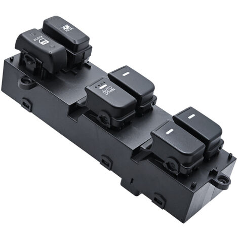 93570-2K010 Interrupteur principal de lève-vitre, compatible avec les modèles Kia Soul de 2009 à 2013, commande la montée et la descente de toutes les vitres électriques du véhicule, facile à utiliser (1/4)