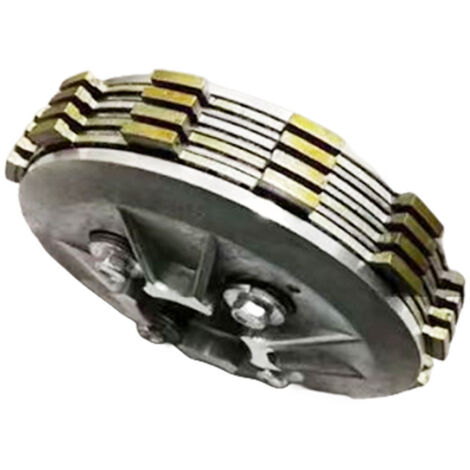 Le moyeu du tambour d'embrayage central et le plateau de pression de friction sont adaptés aux ensembles d'embrayage Suzuki GD110, GD115 et GT125, transmettant la puissance. (1/3)