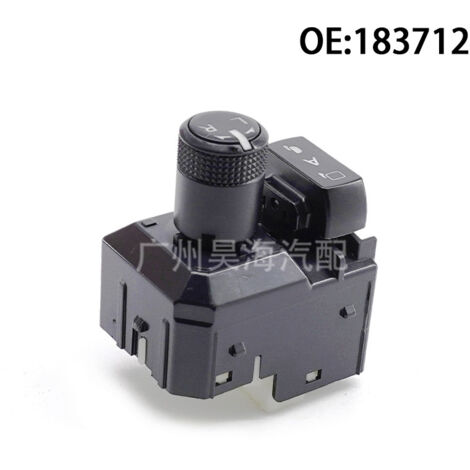 183712 Interrupteur de rétroviseur, applicable au Toyota Hilux Revo 2015-2020, contrôle la fonction de réglage électrique du rétroviseur. (1/4)