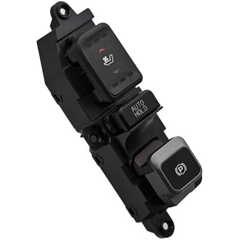 933102W3154X Bouton de frein de stationnement et interrupteur de chauffage de siège, convient pour Hyundai Santa Fe 2013-20, contrôle le frein de stationnement électronique et la fonction de chauffage (1/4)