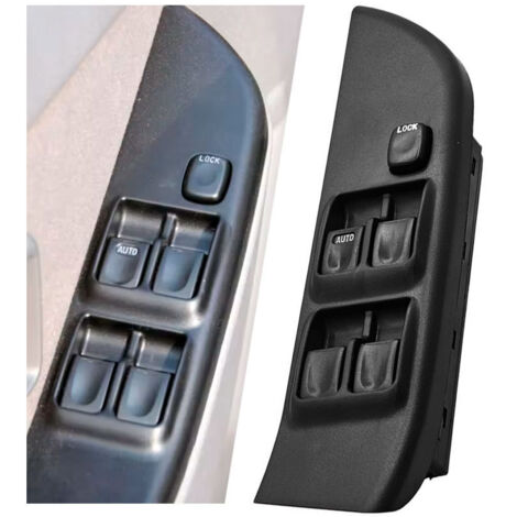897155246 Interrupteur de lève-vitre, interrupteur principal pour vitres électriques, convient aux modèles Isuzu TFR 1999-2009, commande la montée et la descente des vitres électriques, commande princ (1/4)