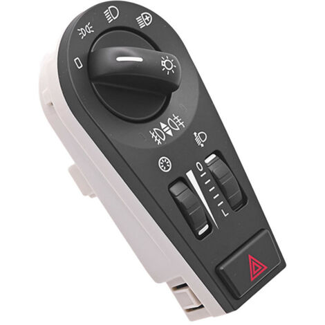 20466304 Commutateur rotatif de commande des feux de détresse des phares, adapté aux accessoires pour camions Volvo FH et FM, commande les phares et les feux de détresse. (1/4)