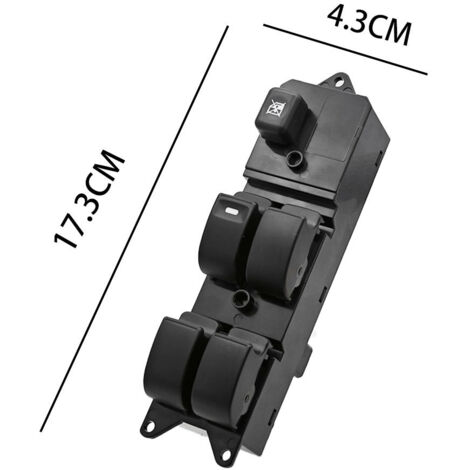 La référence MR587942 correspond à un interrupteur de lève-vitre électrique compatible avec les modèles Mitsubishi Lancer 2008-2009. Il commande le fonctionnement des vitres électriques et sert d'inte (1/4)