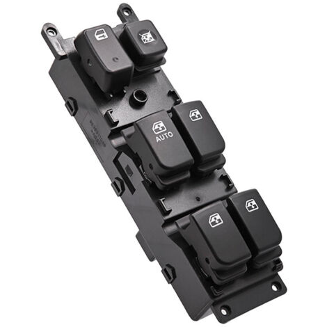 Interrupteur de lève-vitre 93570-1D1013W, compatible avec les Kia Rondo et Carens 2007-2012, commande la montée et la descente des vitres électriques, facile à utiliser. (1/4)