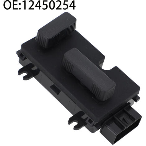 12450254 Interrupteur de commande de réglage électrique de siège de voiture, adapté aux modèles Chevrolet et Cadillac de 2002 à 2006, contrôle la position avant-arrière du siège et le réglage de l'ang (1/4)