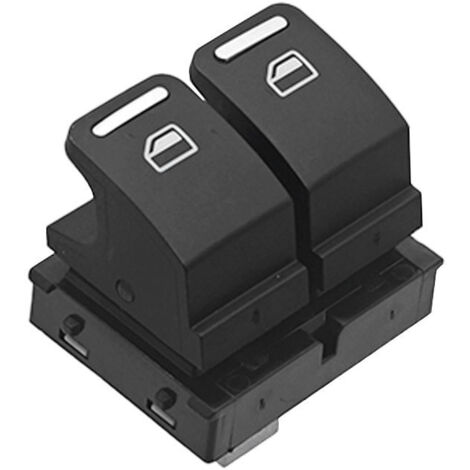 Interrupteur de lève-vitre 5C5959857A, compatible avec la Volkswagen Beetle 2012-2019, commande la montée et la descente des vitres électriques. (1/4)