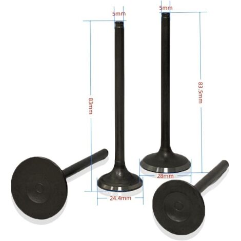 Joints de queue de soupape pour moteur de moto adaptés aux modèles Honda CRF250R et CRF250X, joints de queue de soupape, résistants aux hautes températures. (1/3)