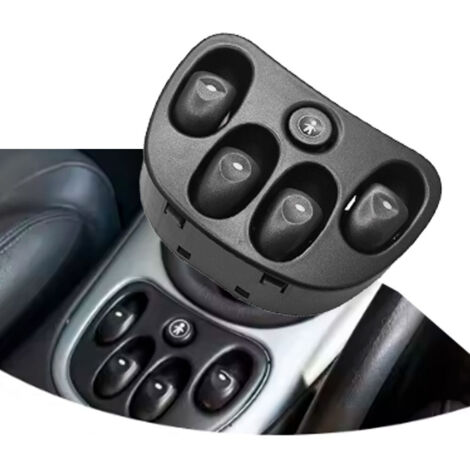 92047005 Pièces automobiles Bouton de commande de vitre de porte avant gauche, compatible avec les voitures Holden, commande la montée et la descente de la vitre électrique côté conducteur, facile à u (1/4)