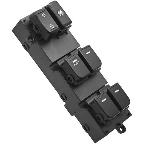 Interrupteur de lève-vitre 93570-2T010, compatible avec les Kia Optima K5 2011-2015, commande la montée et la descente des vitres électriques, et le côté conducteur peut contrôler toutes les vitres du (1/4)