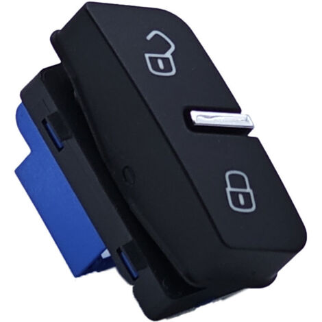 7P6962126A Bouton de commande Interrupteur de sécurité Interrupteur de verrouillage central de porte, adapté aux Volkswagen Touareg 2011-2015, contrôle la fonction de sécurité du verrouillage central  (1/4)