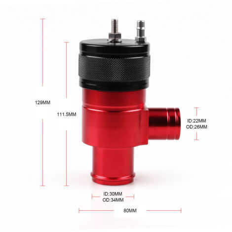 Kit de soupape de recirculation des gaz d'échappement (EGR)/soupape de décharge de pression (une pièce) pour Subaru WRX 2015-2017 (1/4)