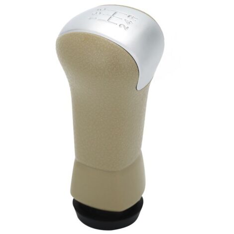 Convient aux accessoires intérieurs Nissan, Nissan Qashqai et autres voitures, couleur blanc cassé comme indiqué sur la photo, une pièce par levier de vitesse blanc cassé, assorti à l'intérieur chaleu
