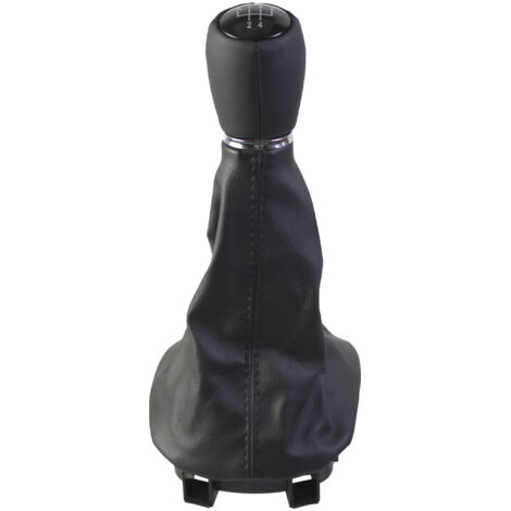 Convient aux modèles SEAT Leon MK1 Toledo II MK2 Gait, pommeau de levier de vitesses à 6 rapports avec fil rouge, une pièce, pommeau de levier de vitesses SEAT à 6 rapports avec fil rouge, design de c (1/4)