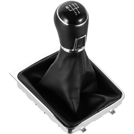 Il s'agit d'un kit de protection anti-poussière pour la boîte de vitesses manuelle 5/6 rapports de la Volkswagen Magtotan B6. C'est un kit en plastique noir pour boîte de vitesses manuelle 5 rapports, (1/4)