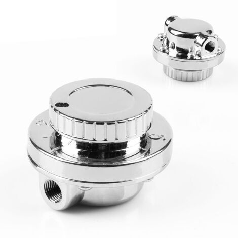 Valve de régulation de pression de carburant réglable de 1 à 5 psi pour modification automobile, tuyau de carburateur de 8 mm/10 mm inclus.