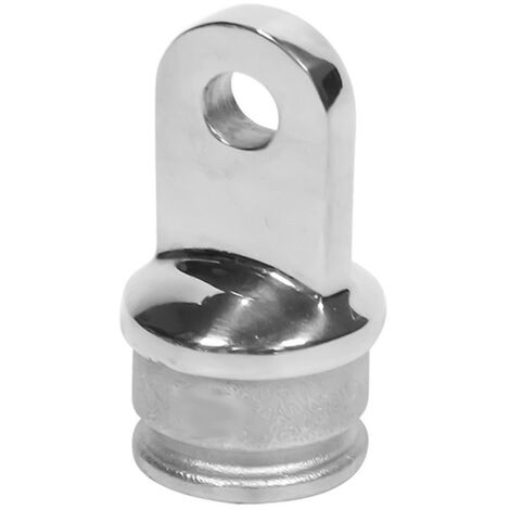 Accessoires de quincaillerie marine et nautique en acier inoxydable moulé 316 avec capuchon coulissant intégré de 25 mm, glissière de rail de guidage en acier inoxydable moulé de précision. (1/3)