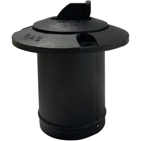 Couvercle de trappe en nylon 50 mm, bouchon de remplissage de carburant, sortie d'eau, entrée d'eau, accessoires pour camping-car/bateau/yacht, nylon FUEL 50 mm, bouchon de remplissage de carburant en
