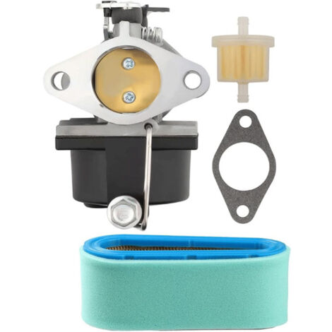 Kit de filtre à air pour carburateur Tecumseh 640065, compatible avec le filtre à air pour carburateur Tecumseh 640065A OHV130 OHV125 OV358EA. (1/5)