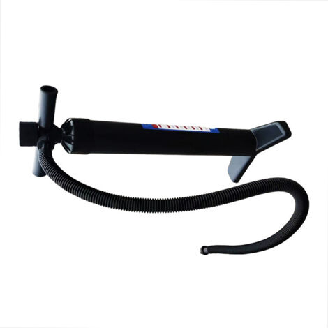 Accessoires pour yachts : Pompe à air pour bateau gonflable, résistante à la pression et dotée d'une base stable, noire. (1/3)