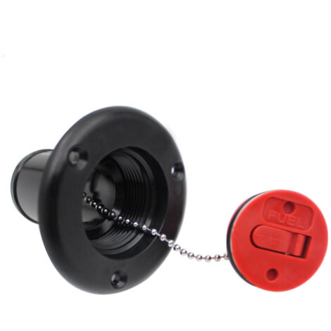 Housse de réservoir d'eau en nylon marin, sortie d'eau, entrée d'eau, port de ravitaillement, accessoires de quincaillerie pour bateaux, yachts et camping-cars, nylon WATER noir et bleu, housse de pon