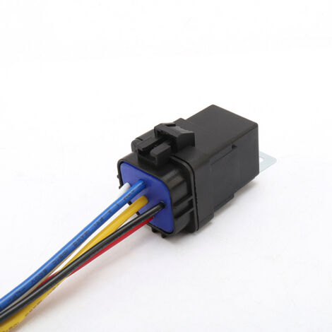 Relais automobile intégré étanche à 5 broches, 24 V 5 broches, 40 A/30 A, relais intégré étanche 24 V 5 broches, 40/30 A, modification automobile. (1/4)