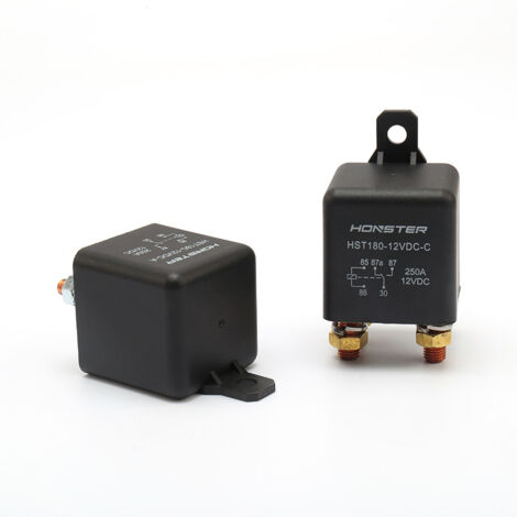 Relais haute puissance 250 A à 5 broches pour machines à souder automobiles, bornes de recharge pour énergies nouvelles, etc. Relais 250 A/12 V à 5 broches, simple marche/arrêt. Convient aux bornes de (1/4)