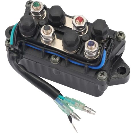 Relais de moteur hors-bord Yamaha 6H1-81950-00 (Pièce de rechange d'origine pour le relais de moteur hors-bord Yamaha 6H1-81950-00) (1/5)