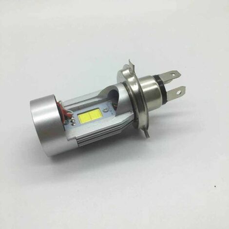 Deux couleurs : Argent  Matériau : Alliage d'aluminium  Phares modifiés pour moto  Phares H4 pour véhicules électriques  Démon.