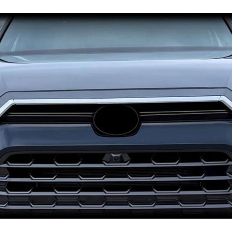 1 paire. Couleur : Noir brillant. Matériau : ABS. Enjoliveur de calandre avant automobile compatible avec Toyota Gra... (1/5)