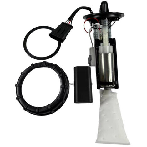 Modèle : 47-1016 Ensemble pompe à carburant Polaris, à une seule tête, tuyau blanc, pompe noire, compatible avec Scrambler/Sportsman 500. Économique, pratique et le premier choix pour les réparations. (1/4)