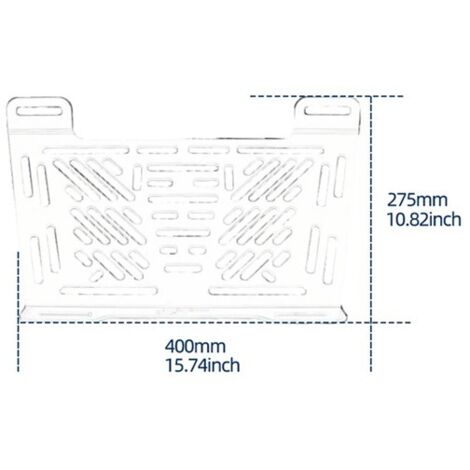 Porte-bagages arrière compatible avec les BMW R1200GS, R1250GS, F850GS, F750GS et F650GS. (1/5)