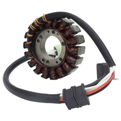 1 couleur : voir photo. Matériaux : métal et plastique. Bobine de stator de magnéto pour générateur 5LP-814 (1/5)