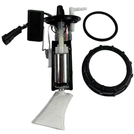 Modèle : 47-1015 Pompe à carburant Polaris 2208060 à double tête, tuyau blanc, pompe noire, compatible avec Sportsman 800, remplacement haute performance offrant une excellente stabilité (1/4)
