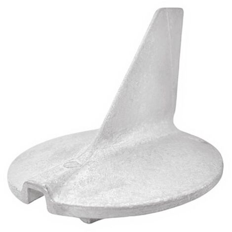 1 couleur : Argent  Matériau : Alliage de zinc  Anode de protection anticorrosion pour moteur hors-bord marin Yamaha.
