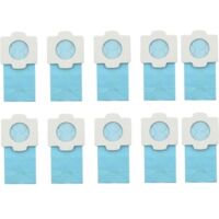 Sac Aspirateur pour Makita CL100DCL102/104/107/108, 10 Pièces Sac Hygiène pour Aspirateur