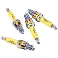 - Pack de 4 Bougies D'allumage, Bougie D'allumage Iridium pour Moto Scooter ATV Dirt Bike D8TC A7TC(A7TC)